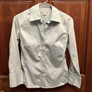 Banana republic light blue half sleeve shirt size s